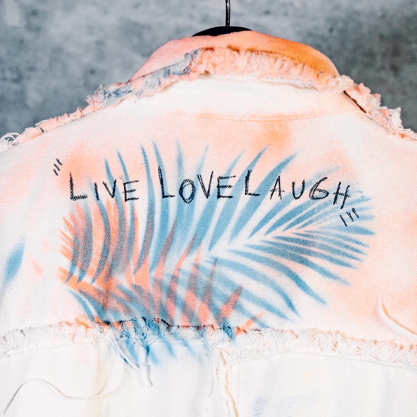 Custom Jacket - Live Love Laugh 