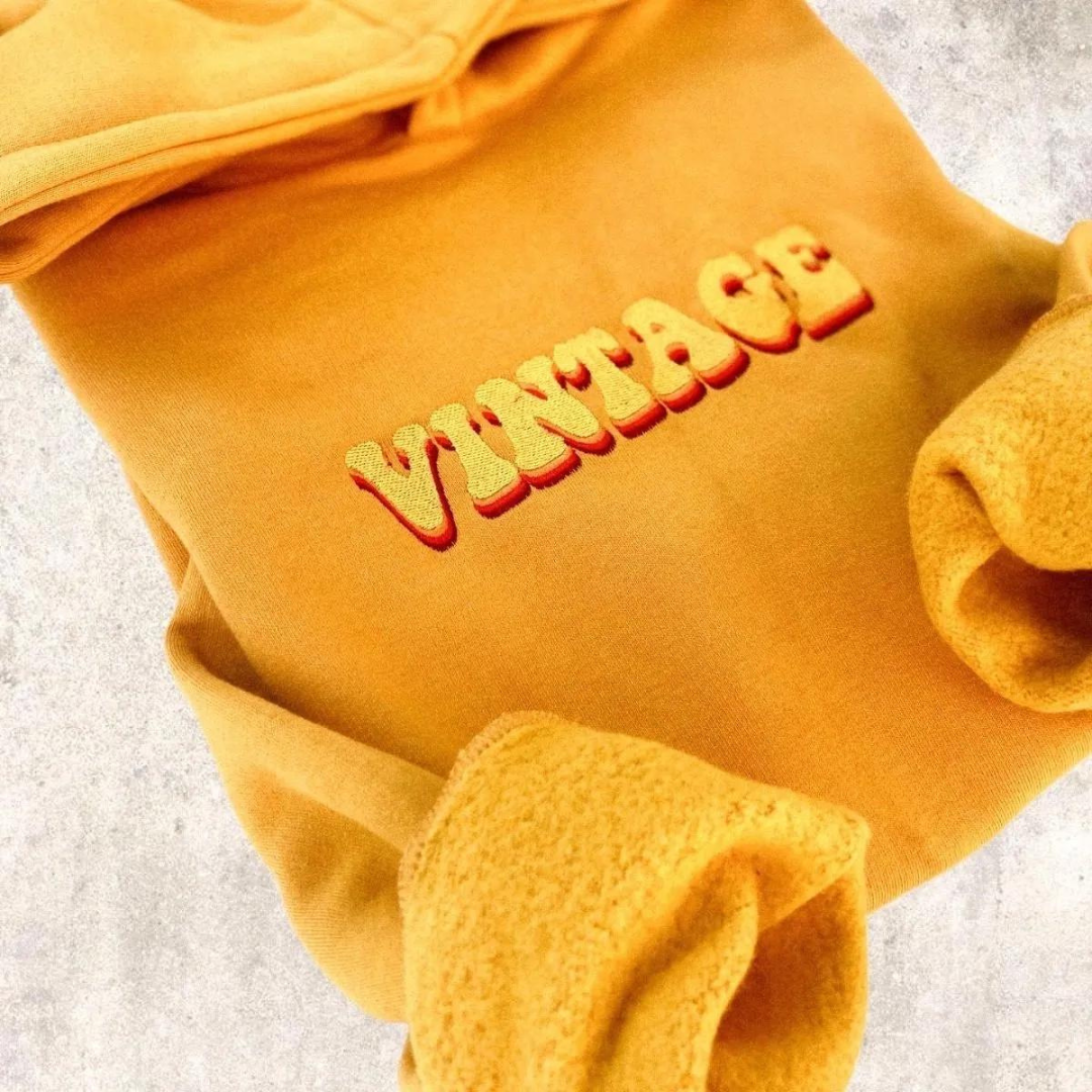 Vintage discount yellow hoodie